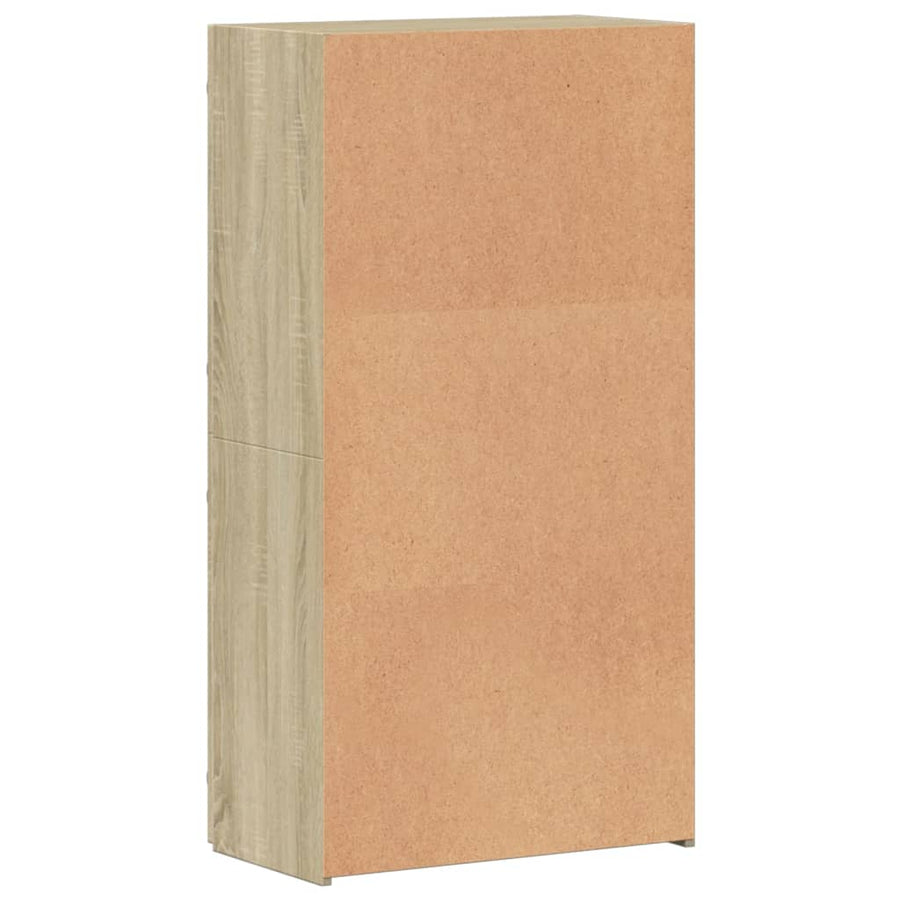 Archiefkast Bewerkt Hout Kleurig 60 x 32 x 115 cm