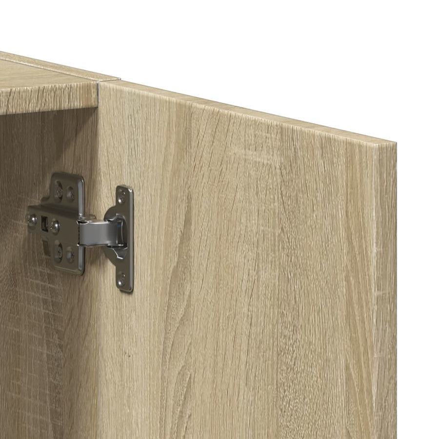 Archiefkast Bewerkt Hout Kleurig 60 x 32 x 115 cm