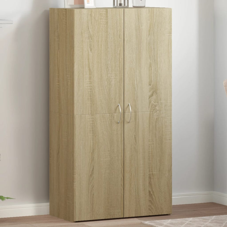 Archiefkast Bewerkt Hout Kleurig 60 x 32 x 115 cm