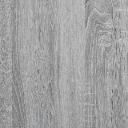 Archiefkast 60X32X115 Cm Bewerkt Hout Grijs Sonoma Eikenkleurig