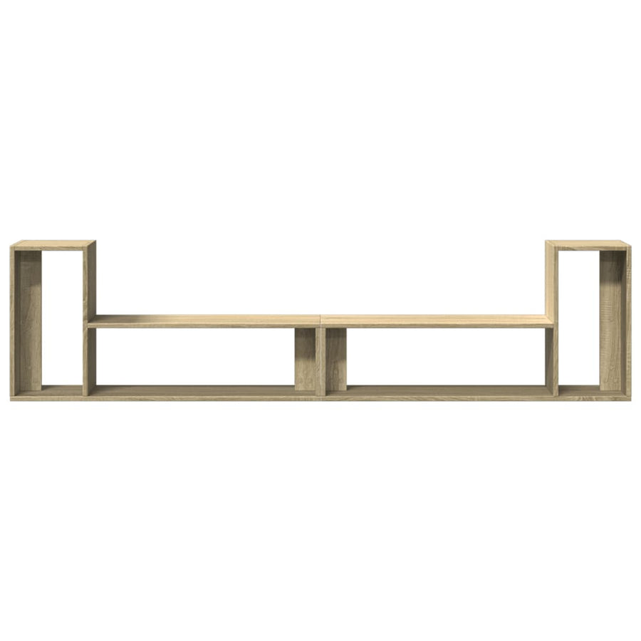 Tv-Meubelen 2 St 100X30X50 Cm Bewerkt Hout Kleurig 100 cm