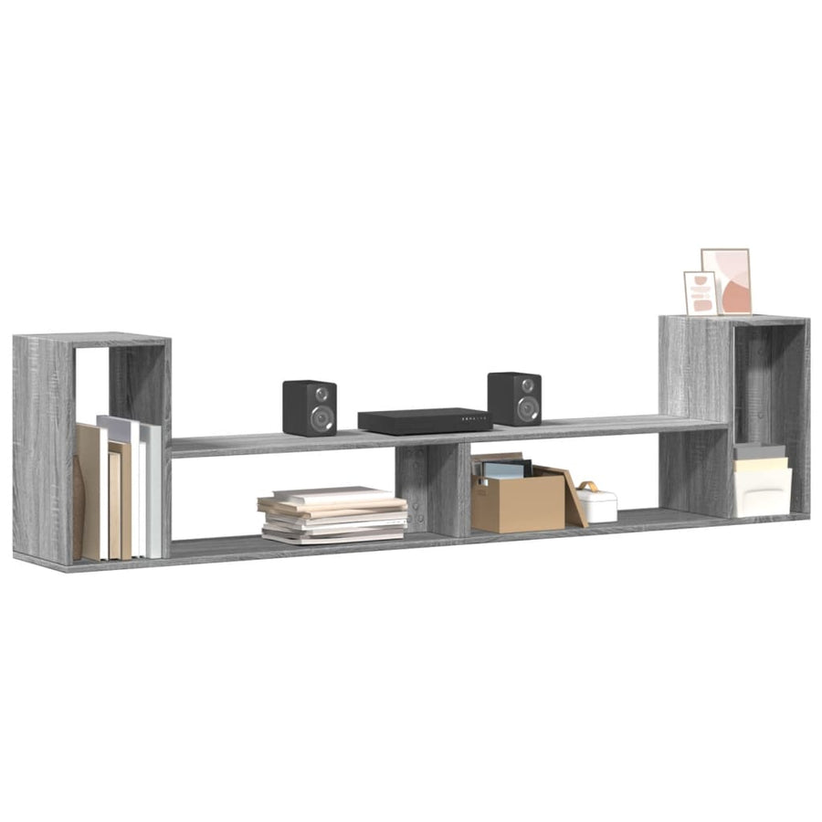 Tv-Meubelen 2 St 100X30X50 Cm Bewerkt Hout Eiken 100 cm