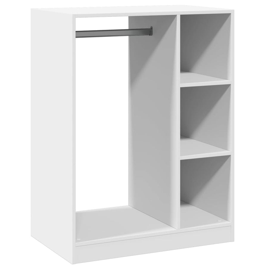 Kledingkast Bewerkt Hout 1 77 x 48 x 102 cm Wit