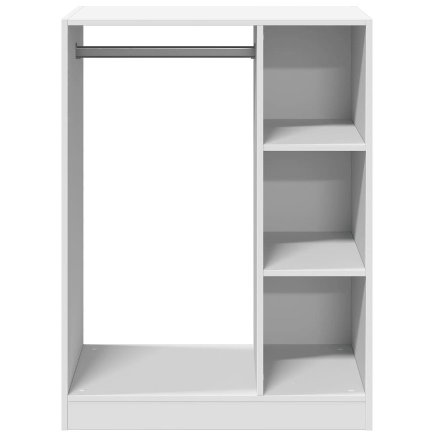 Kledingkast Bewerkt Hout 1 77 x 48 x 102 cm Wit