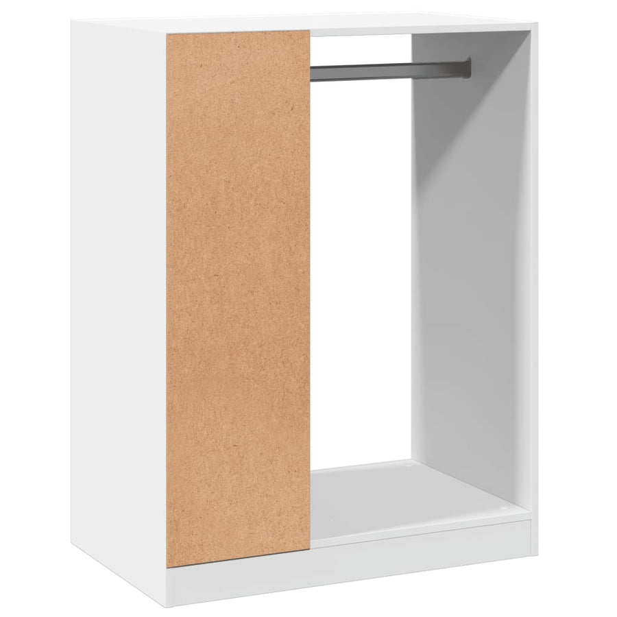 Kledingkast Bewerkt Hout 1 77 x 48 x 102 cm Wit