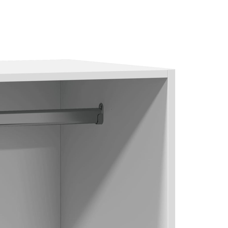 Kledingkast Bewerkt Hout 1
