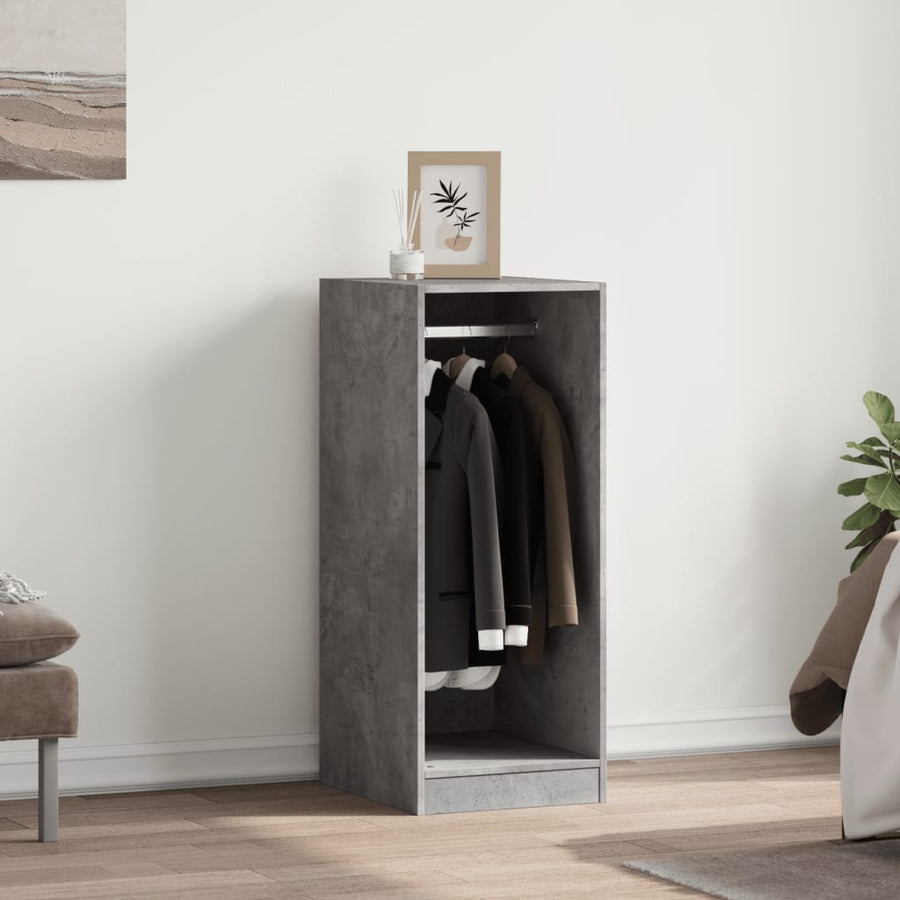 Kledingkast Bewerkt Hout 1