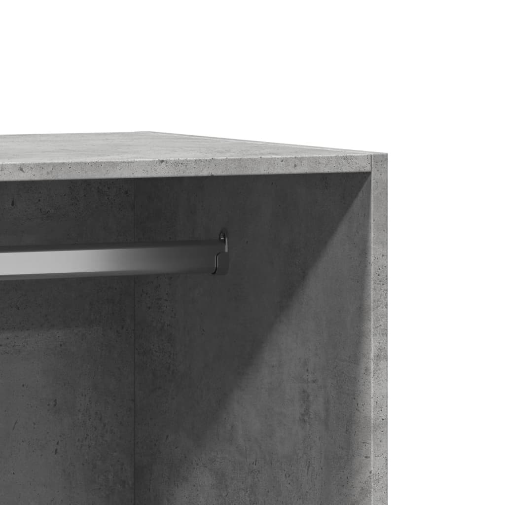 Kledingkast Bewerkt Hout 1