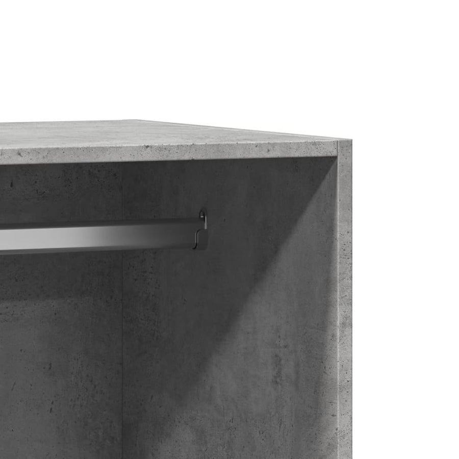 Kledingkast Bewerkt Hout 1