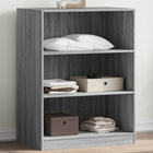 Wardrobe 77x48x102 cm engineered wood grey Sonoma oak