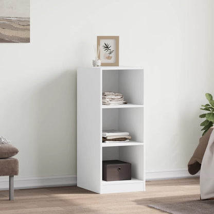 Kledingkast 48x41x102 cm bewerkt hout wit