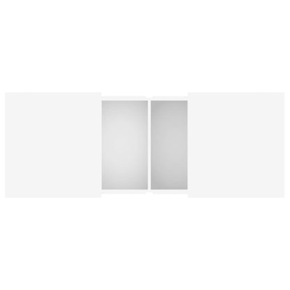 Salontafel 100x55x40 cm bewerkt hout wit