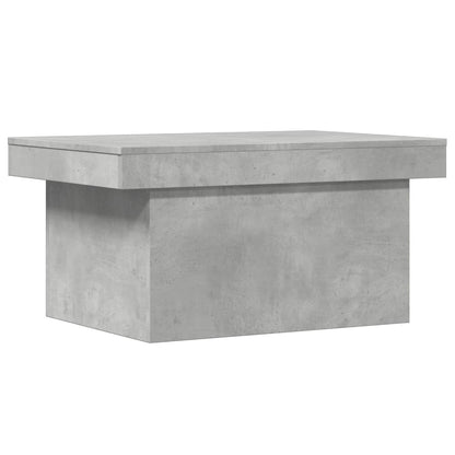Salontafel 100x55x40 cm bewerkt hout betongrijs