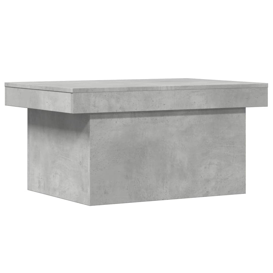 Salontafel 100x55x40 cm bewerkt hout betongrijs