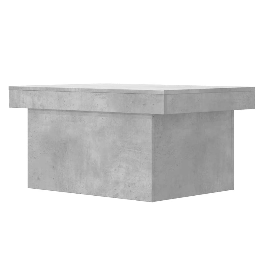 Salontafel 100x55x40 cm bewerkt hout betongrijs
