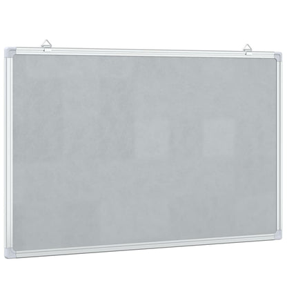 Whiteboard magnetisch 80x50x1,7 cm aluminium