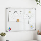 Whiteboard magnetisch 80x60 cm aluminium