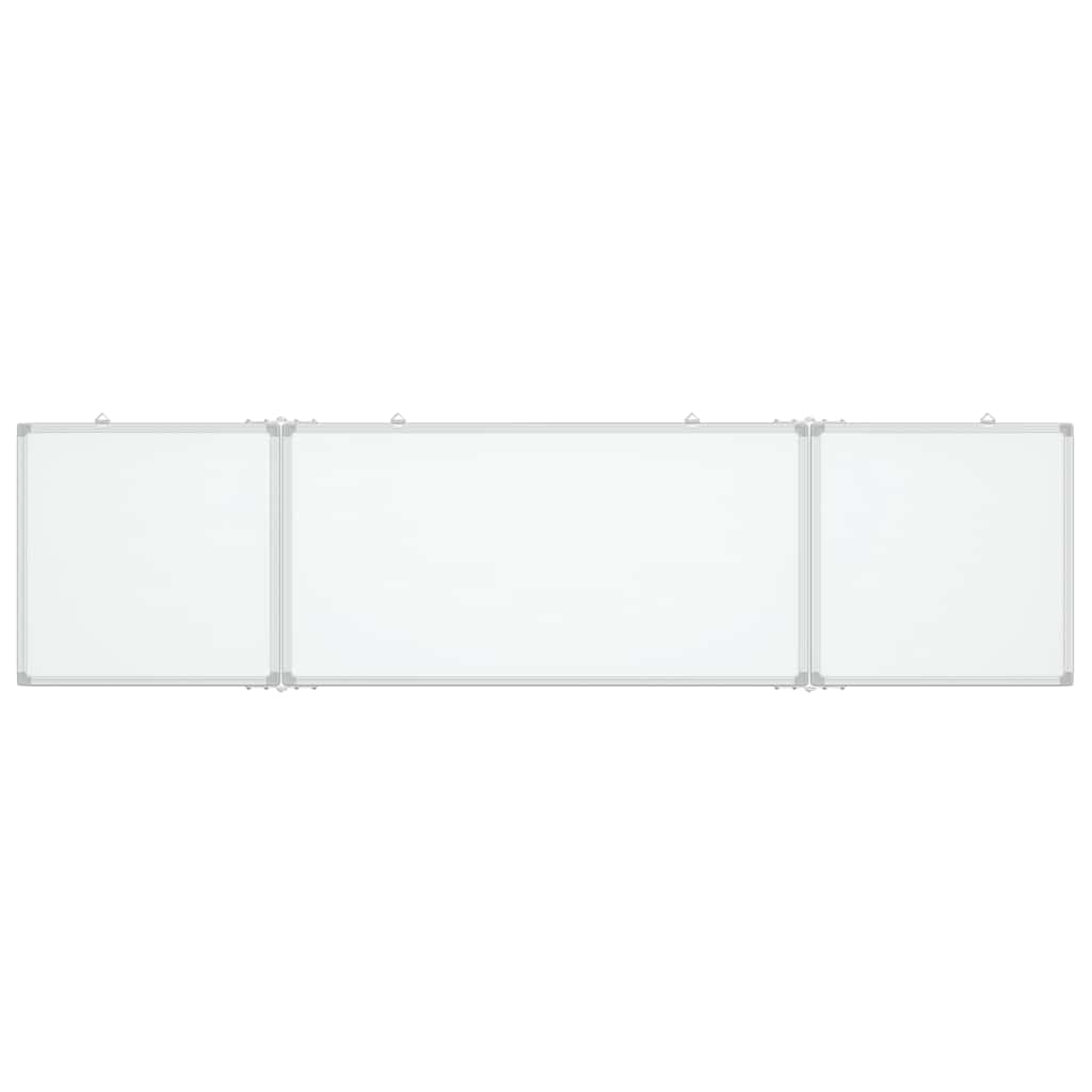 Whiteboard Magnetisch Inklapbaar 160X40X1,7 Cm Aluminium 160 x 40 x 1.7 cm