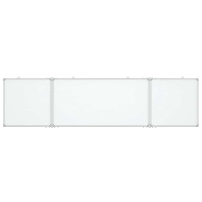 Whiteboard Magnetisch Inklapbaar 160X40X1,7 Cm Aluminium 160 x 40 x 1.7 cm
