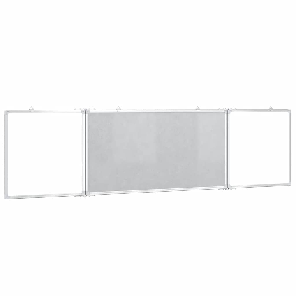 Whiteboard Magnetisch Inklapbaar 160X40X1,7 Cm Aluminium 160 x 40 x 1.7 cm