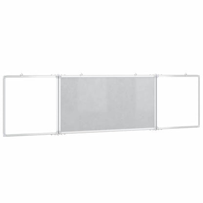 Whiteboard Magnetisch Inklapbaar 160X40X1,7 Cm Aluminium 160 x 40 x 1.7 cm