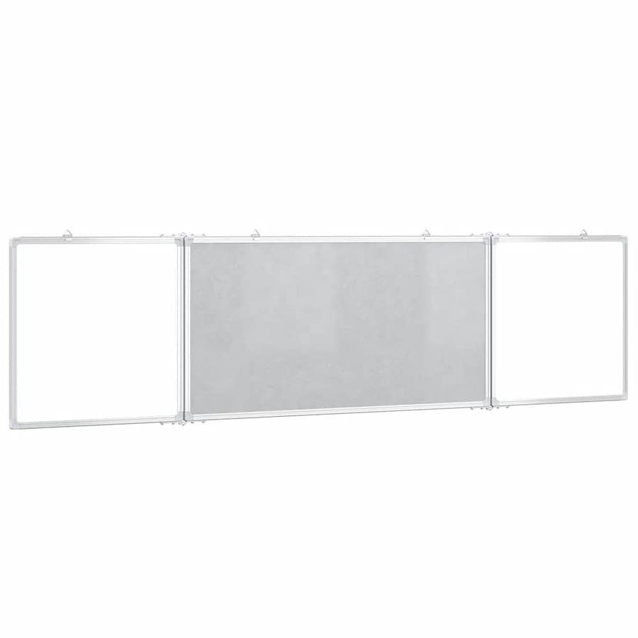 Whiteboard Magnetisch Inklapbaar 160X40X1,7 Cm Aluminium 160 x 40 x 1.7 cm
