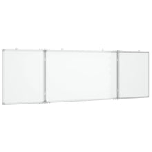 Whiteboard magnetisch inklapbaar 160x60x1,7 cm aluminium