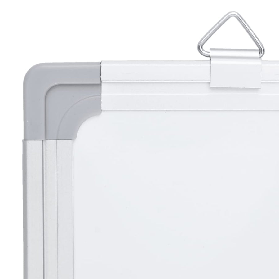 Whiteboard magnetisch inklapbaar 200x60x1,7 cm aluminium