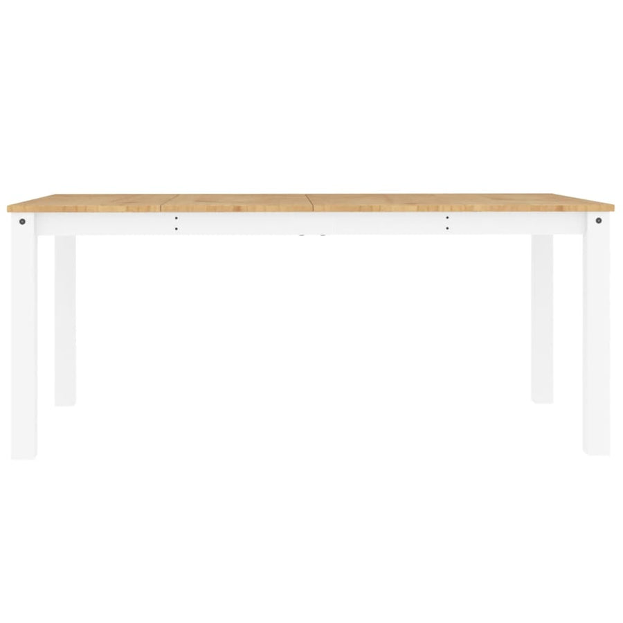 Eettafel Panama 180x90x75 cm massief grenenhout wit
