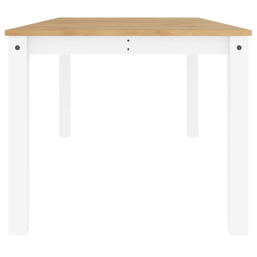 Eettafel Panama 180x90x75 cm massief grenenhout wit