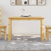 Eettafel 112x60x75 cm massief grenenhout