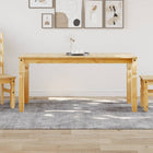 Dining Table Corona 160x80x75 cm Solid Pine Wood