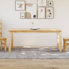 Dining table Corona 180x90x75 cm solid pine wood