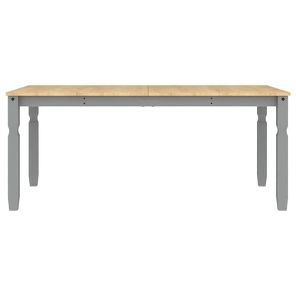 Eettafel Corona 180x90x75 cm massief grenenhout grijs