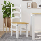 Dining Chairs 2 pcs Corona 42x47x107 cm pine wood white