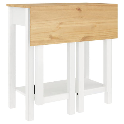 5-delige Barset massief grenenhout wit