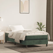 Pocketveringmatras 120x190x20 cm donkergroen