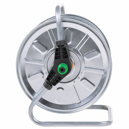 Slanghaspel voor 50 m 1/2" slang wandmontage staal