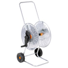 Garden hose reel for 60 m 1/2" hose steel