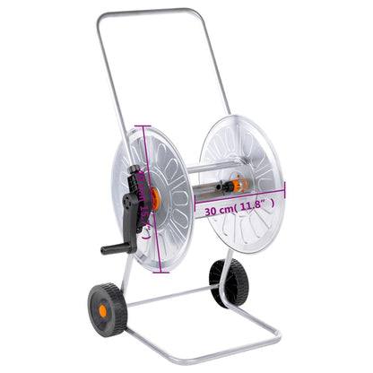 Tuinslangkar Voor 80 M 1/2" Of 50 M 3/4" Slang Staal 40 cm