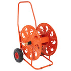 Hose reel cart for 140 m 3/4" hose steel