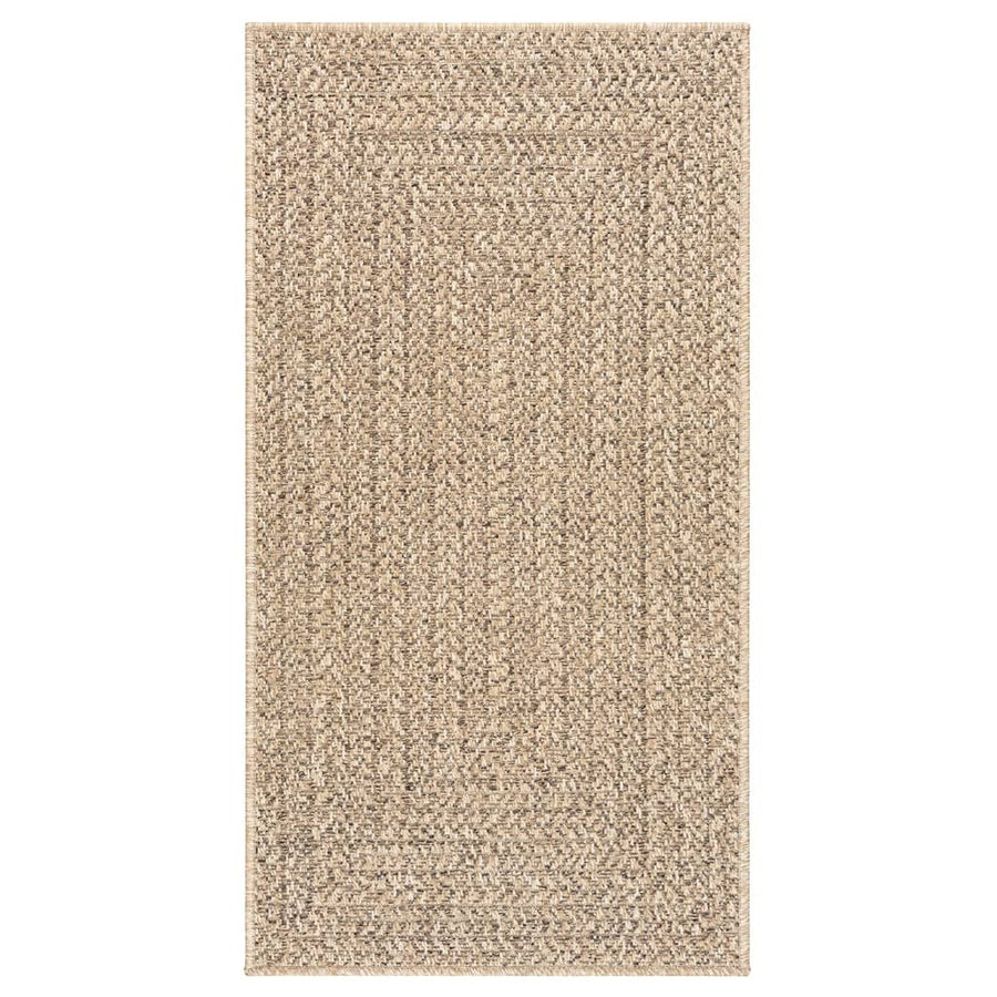 Vloerkleed ZIZUR binnen en buiten 60x110 cm jute look