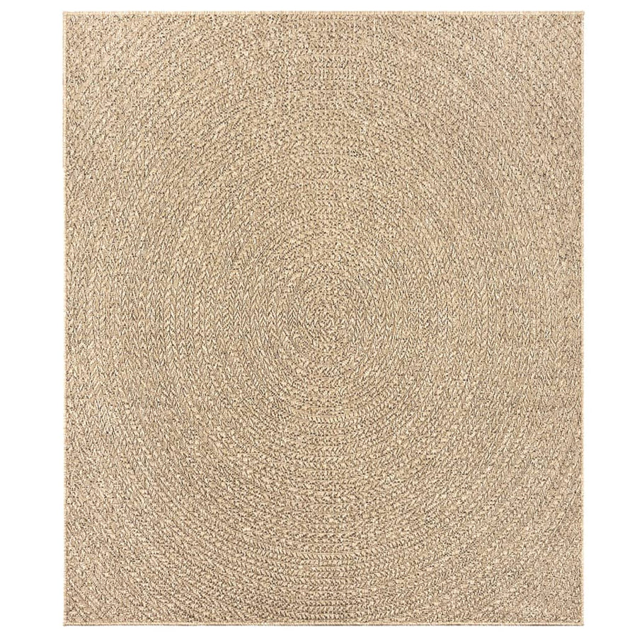 Vloerkleed ZIZUR binnen en buiten 240x340 cm jute look