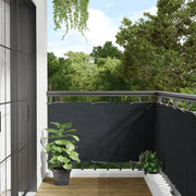 Balkonscherm 300x75 cm PVC antraciet