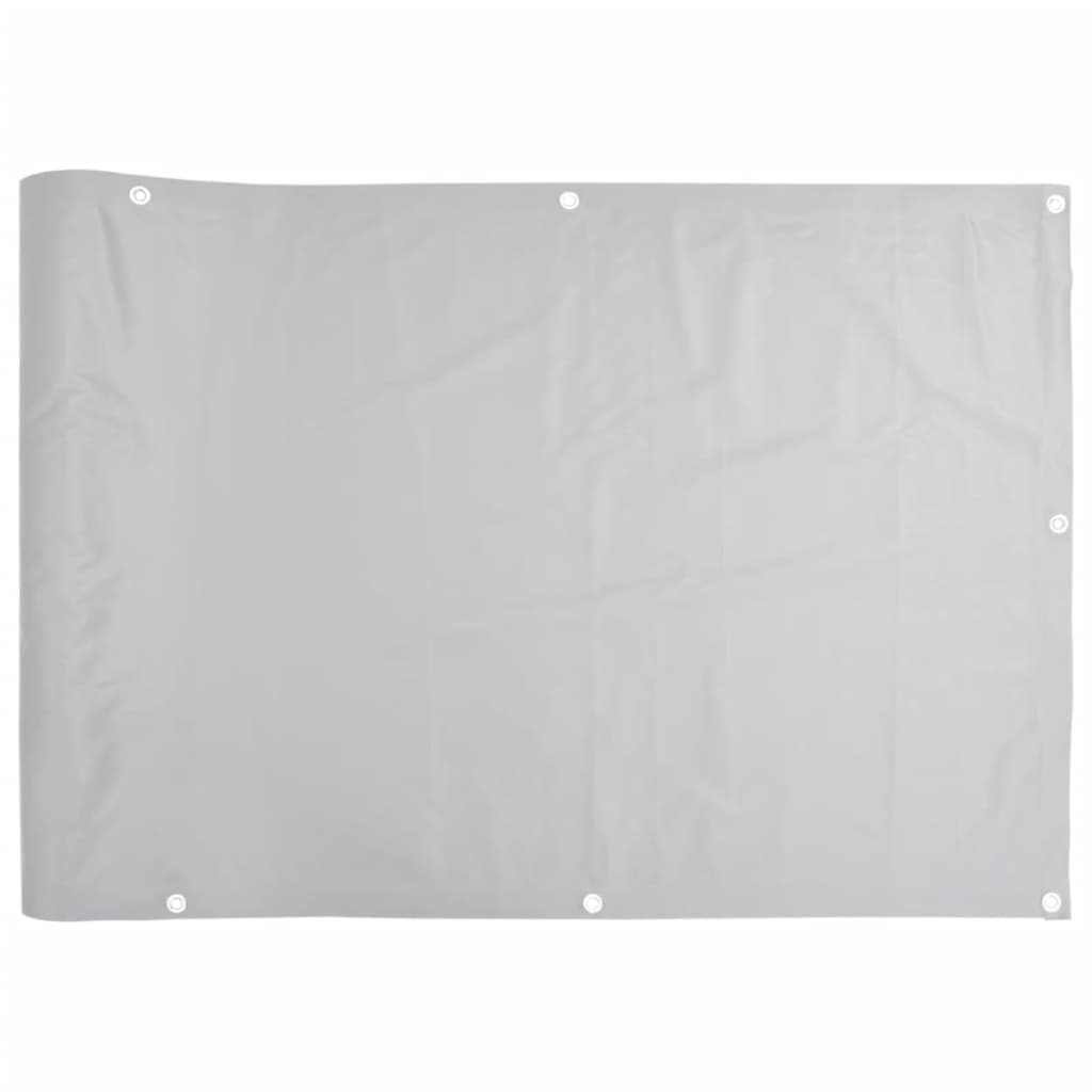 Tuinscherm 300x75 cm PVC grijs