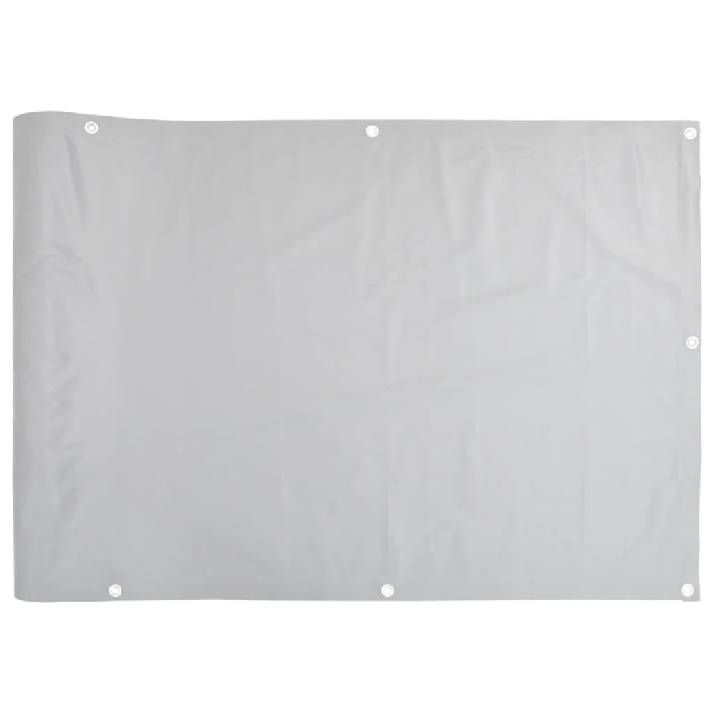 Tuinscherm 400x120 cm PVC grijs