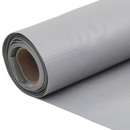 Tuinscherm 500x120 cm PVC grijs