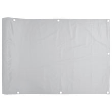 Tuinscherm 700x120 cm PVC grijs