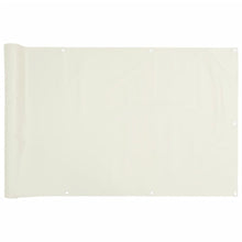 Tuinscherm 600x120 cm PVC wit