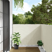 Balkonscherm 1000x120 cm PVC wit